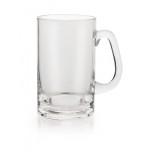 20 oz. Beer Mug, Clear, PC  - 24/Case