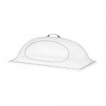 Cal-Mil 324-12 Dome Covers with Side Cut (12Wx20Dx7.5H)