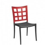 Stacking Chair, Plazza Apple Red - 12/Case