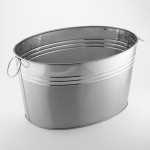 Tub, Stainless Steel, 811 Oz. 20-1/8 Lx15 Wx11-1/8 H - 6/Case