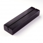 4"x1.2" Card Holder, Bamboo, Black - 144/Case