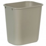 Deskside Wastebasket, 7 gallons, 28-1/8 quart Capacity - 12/Case