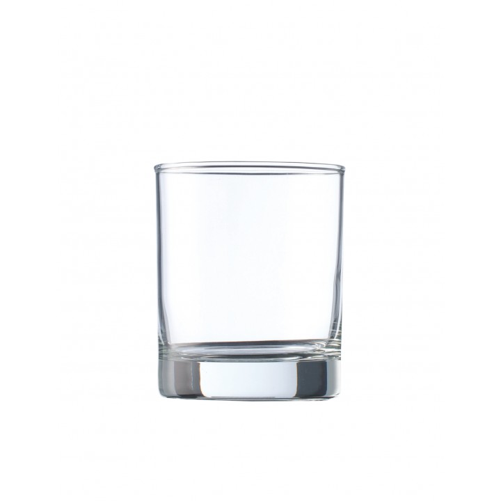 8 Oz. Merlot Tempered Glass - 12/Case