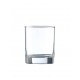 8 Oz. Merlot Tempered Glass - 12/Case