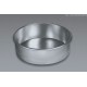 Round Cake Pan, Aluminum, 8 Dia. 8 Diax3 H - 12/Case