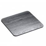 Cal-Mil 1522-44-65 Square Slate Serving Stones (4Wx4Dx.25H)