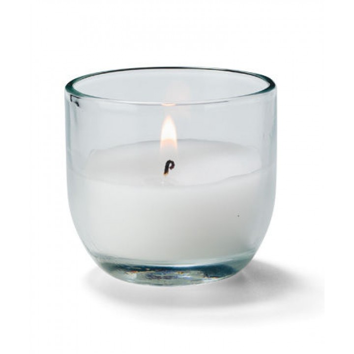 5 Hr Caterlite Disp. Candle In Clear Glass, 48/Cs