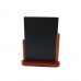 Small Table Top Boards, Rubber Wood, Mahogany  - 10/Case