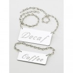 Cal-Mil 618-3 Urn Chain Signs (Hot Water)