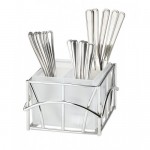 Cal-Mil 587-49 Chrome Frosted Flatware Display