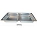 1/1 Size Divided Food Pan, S/S - 6/Case