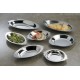 Dish, Stainless Steel, Au Gratin, Oval, 15 Oz. 10 Lx5 Wx1 H - 120/Case