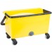 38L No Touch Microfiber Mop Bucket, Yellow 