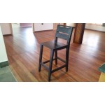 Nanuku Stained mahogany bar chair