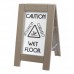 Cal-Mil 3504 Outdoor Wet Floor Sign