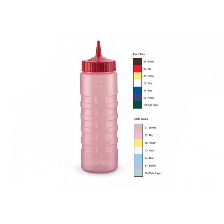 Traex® Color-Mate™Squeeze Dispenser w/wide mouth bottle