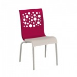 Stacking Chair, Tempo Raspberry - 12/Case