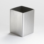 2"x2" Sugar Packet/Cube Holder, Stainless Steel - 48/Case