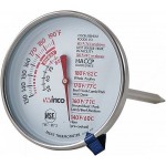 5" Probe Meat Thermometer, 3" Dial - 12/Case