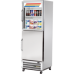 377 Ltr Upright Refrigerator, 2 Half Glass/Half Solid Door - 1/Case
