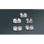 Basting Cover, Aluminum, Round 8 Dia.x2 H - 24/Case