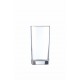 10 Oz. Merlot Tempered Glass - 12/Case