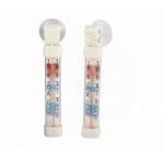 2.9"L Freezer/Refrig Thermometer, Suction Cup - 24/Case