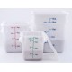 7.6 Ltr Square Storage Container, PP, White - 12/Case