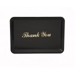 Tip Tray, Thank You Gold Imprint - 12/Case