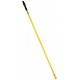 58” Quick-Connect Handle, Straight, Fixed, Hygen, Yellow - 1/Case