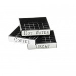 Cal-Mil 632-1 Engraved Drip Trays (Coffee)