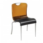 Stacking Chair, Krystal Amber - 12/Case