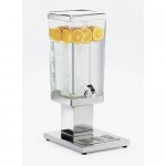Cal-Mil 1282-3AINF Stainless Steel Polycarbonate Beverage Dispensers (Infusion Chamber)