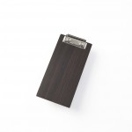4.5"x4.5" Clipboard Menu Holder, Wood, Espresso - 48/Case