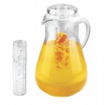 Cal-Mil JC102 Acrylic Pitcher with Ice and Infusion Chamber