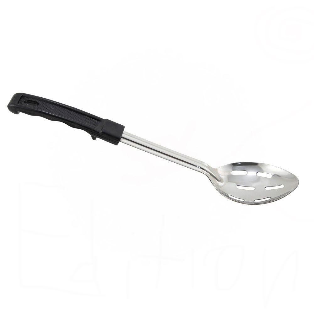 Winco Slotted Stainless Steel Basting Spoon 11-Inch 