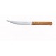 4.5" Steak Knives, Blade, Wooden Hdl, Pointed Tip - 12/Case