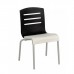 Domino Stacking Chair Black - 12/Case