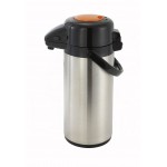 2.5 L Push-Button Vacuum Server, Stainless Steel Body, Decaf