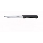 5" Steak Knives, Blade, PP Hdl, Pointed Tip, Black - 12/Case