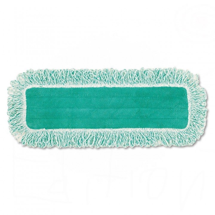 Dust Pad with Fringe, Microfiber, 18 Inches Long, Green (Q418GN)