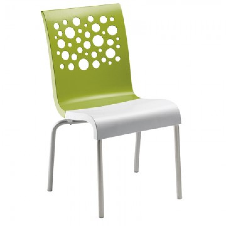 Tempo Stacking Chair Fern Green - 12/Case