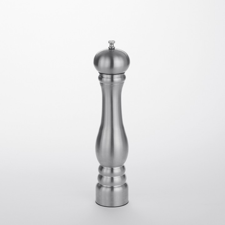 Pepper Mill, Stainless Steel, 12 H - 24/Case