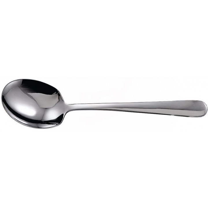 Serving Spoons, Round Edge, S/S - 12/Case