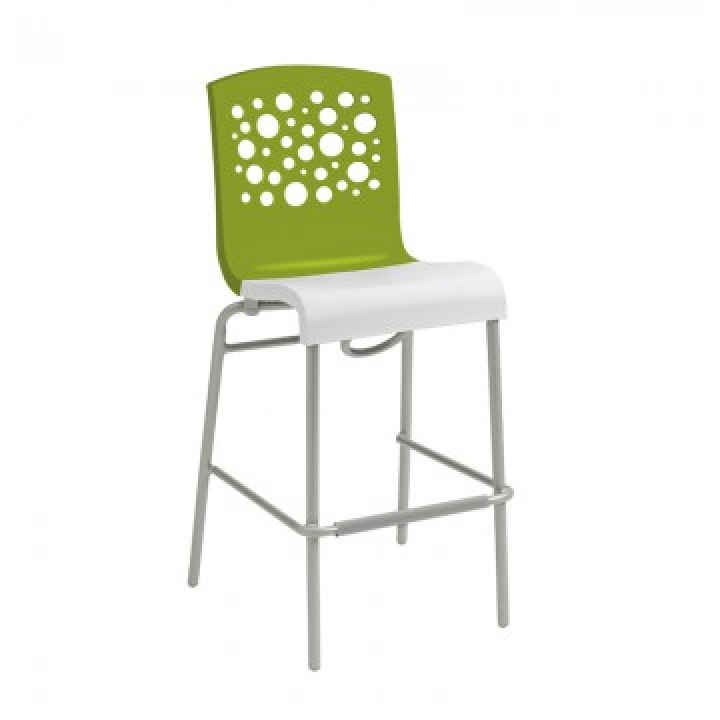 Tempo Stacking Barstool Fern Green - 12/Case