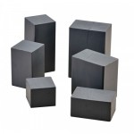 Cal-Mil 3056-536 Charcoal Building Blocks (5.5Wx3.5Dx8H)