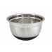7.6 Ltr Mixing Bowl, Silicone Base, S/S - 6/Case
