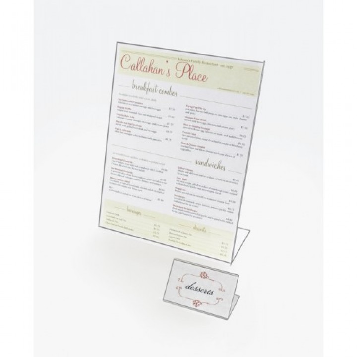 Cal-Mil 561 Classic Easel Tabletop Cardholder (5.5Wx3.5H)