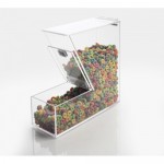 Cal-Mil 373 Classic Acrylic Topping Dispenser (4Wx11Dx11H - Holster)