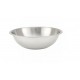 4 Ltr Mixing Bowl, Shallow, Heavy-Duty 0.65mm, S/S - 12/Case